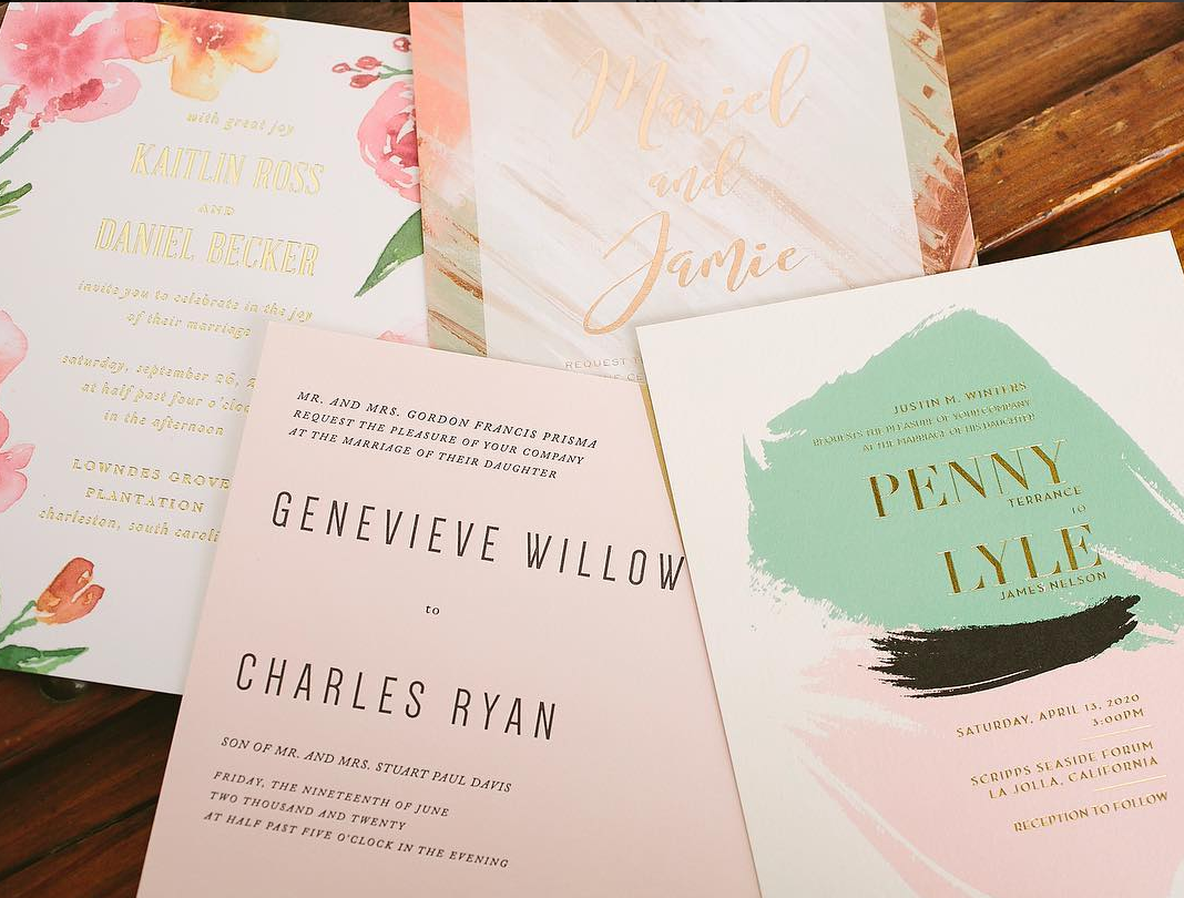 Custom wedding invitations, Bat Mitzvah invitations, & stationery designs in Long Island, New York. Professional showroom in Melville, NY.